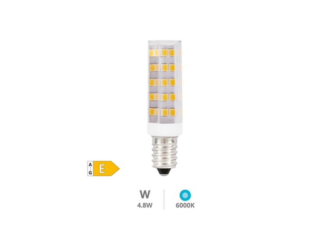 Lâmpada Led Tubular 4,8w E14 6000k Gsc