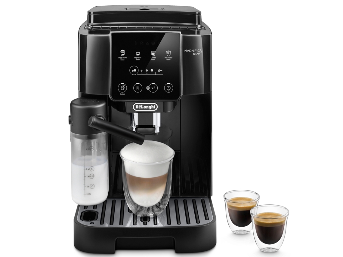 Máquina de Café Automática DELONGHI Magnifica Start Milk ECAM220.60.B (Outlet Grade A - 15 bar - 13 Níveis de Moagem)