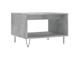Mesa de Centro Madeira Processada Cinza Cimento MAISON EXCLUSIVE (60x50x40 cm)