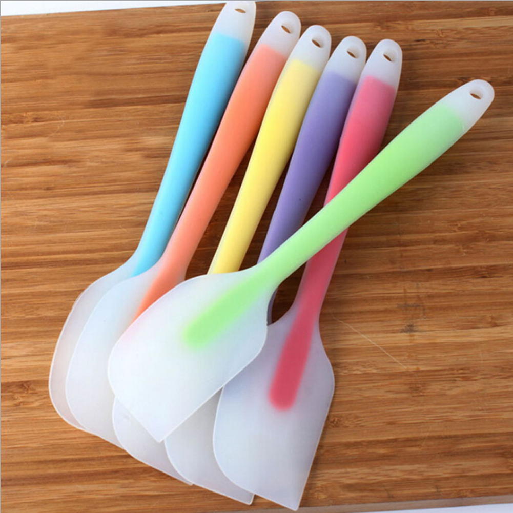 Espátula Colorida de Silicone para Confeitar Creme para Bolos Espátula de Silicone