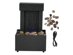 Fonte Mesa Com Luzes Led Mudanças De Cor Para Decoração