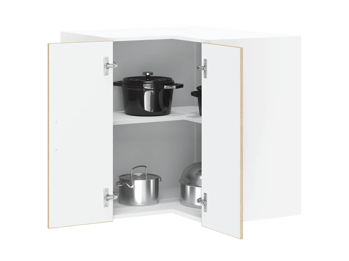 Vidaxl Armário Canto Parede Cozinha Lucca Madeira Carvalho Sonoma