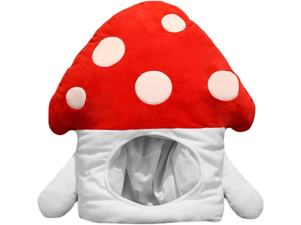 Chapéu De Cogumelo Adulto 45cm Acolchoado - Design Funcional