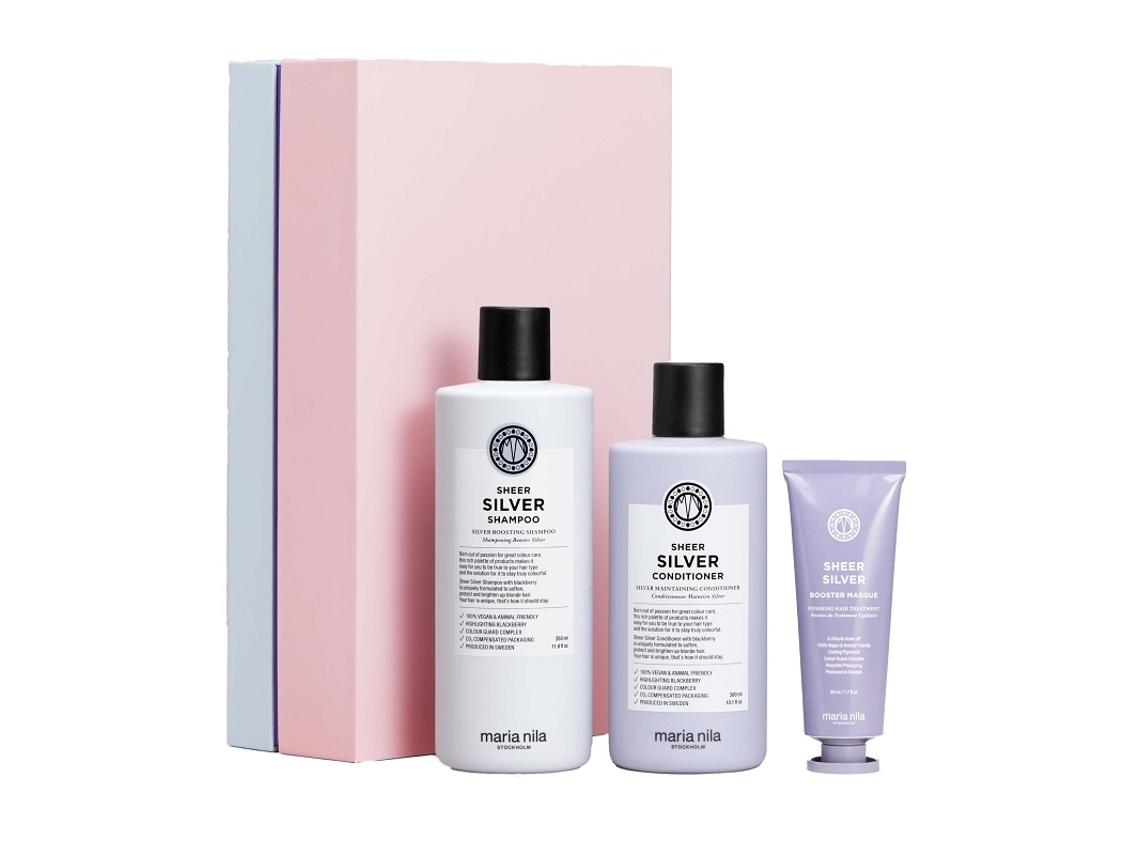 Giftset MARIA NILA Sheer Silver Beauty Box