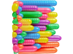 Conjunto de 200 conchas marinhas coloridas SFUSHOS para festas e caça ao tesouro