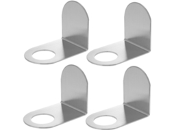 Suporte Para Sabonete Líquido Beauvorty, Design Compacto, Montagem Na Parede, Aço Inoxidável, Conjunto De 4 Peças, Fácil