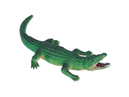 Ats modelo de Cocodrilo Simulado com Textura Moldada Única Brinquedo Realista Animais para Maiores de 3 Anos
