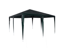 Conjunto 1 Tenda De Festa Vidaxl Verde Polietileno (400 X 400 X 266 Cm)