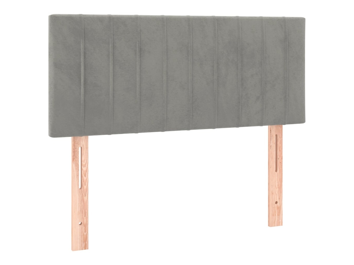 Headboard, Headboards Vidaxl Cinzeto Veludo (90 Cm)