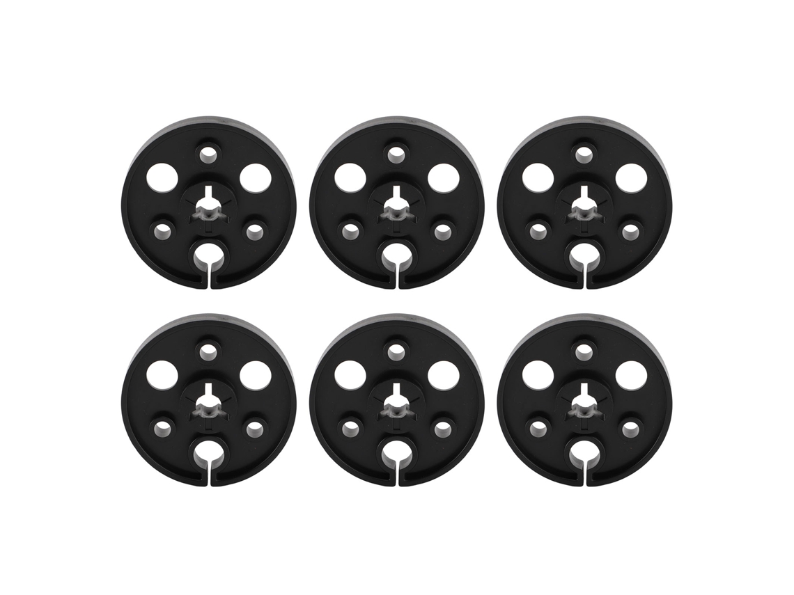 Haste Nab Para Gravador De Fita Reel To Reel 1/4 Polegada 7 Polegadas Preta Acessório Centro