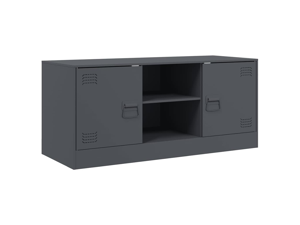 Tv Cabinet, Tv Cabinets Vidaxl Antracite Aço (n/a)