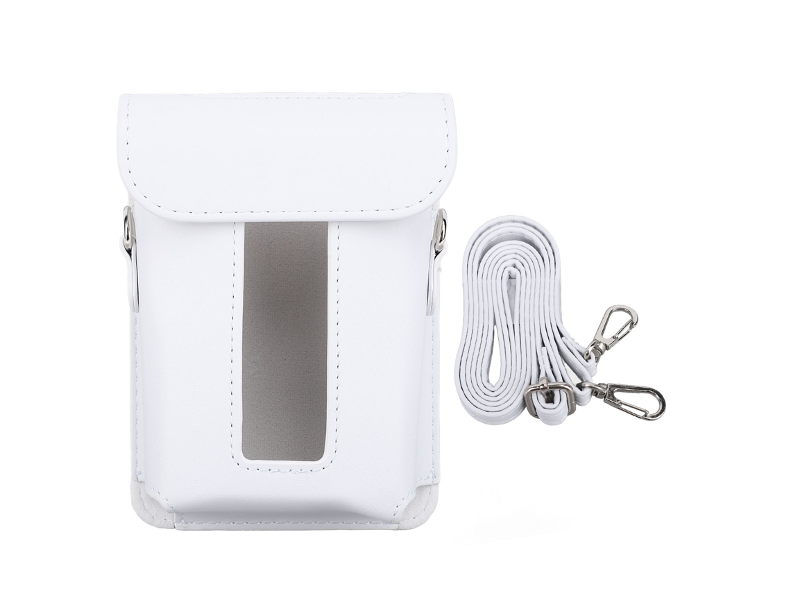 Cubierta Protectora Para Impresora Smartphone Link 3 Con Correa De Hombro, Funda De Almacenamiento Blanca Para Viajes
