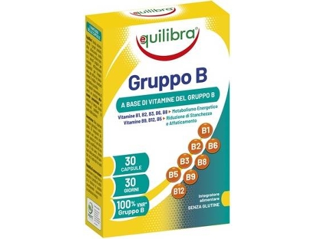 Suplemento Alimentar EQUILIBRA Grupo B (30 cápsulas)