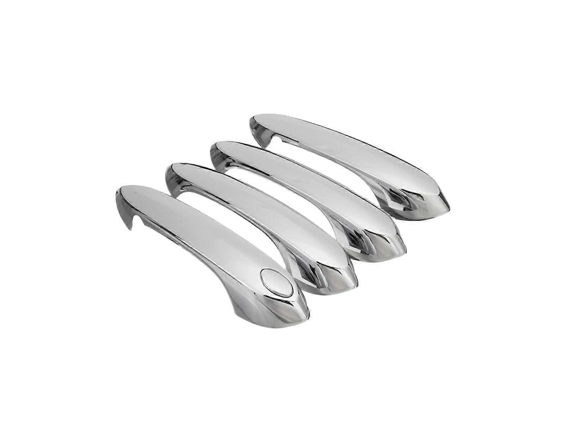 4pcs Cobertura De Gatilho De Porta Externa Em Cromo Para Bmw X3/x4/x5/x6/x7/3/5/6 G01 G07