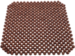Almofada De Madeira Com Contas Para O Assento Do Motorista, Ideal Para O Trânsito De Outono.