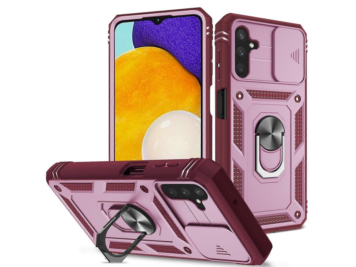 Capa Protetora De Tpu Pc Para Samsung Galaxy A13 5g Com Design Deslizante Para Câmera