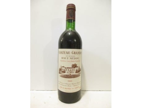 Vinho Tinto CHÂTEAU GRANDIS 1983 (75 cl - 1 unidade)