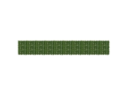 Vidaxl Tela De Varanda Com Folhas Verde 500 X 75 Cm
