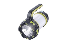 Lanterna De Acampamento, Lanterna Portátil Multifuncional Com Led Recarregável Por Usb E Luz Magnética Suspensa Olysi Shop (verde)