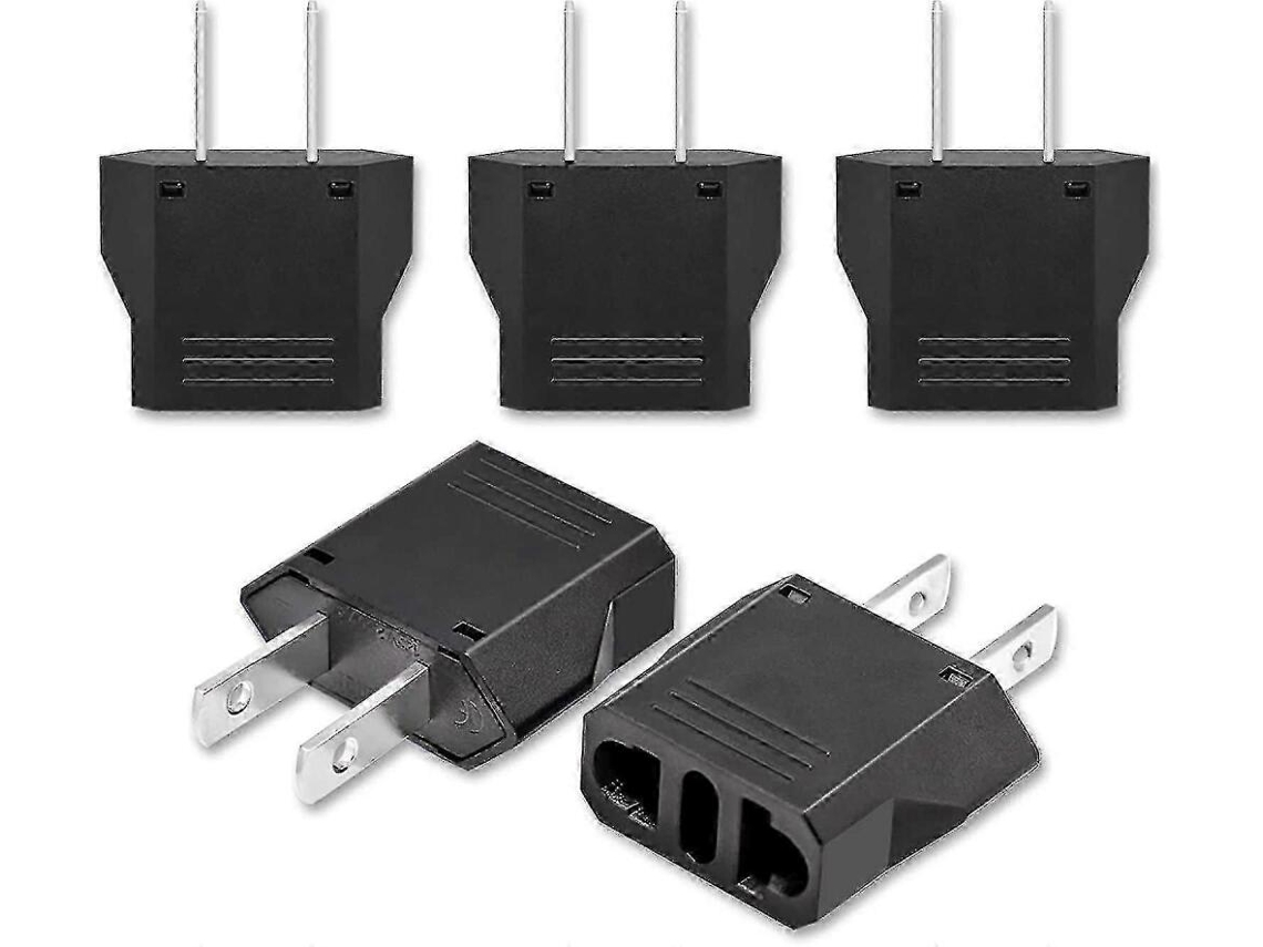 5 Adaptadores De Viagem, Adaptador De Tomada Universal Para Eua/china/japão, Canadá/méxico