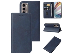 Capa De Couro Com Fecho Magnético Para Motorola Moto G60/g40 Fusion