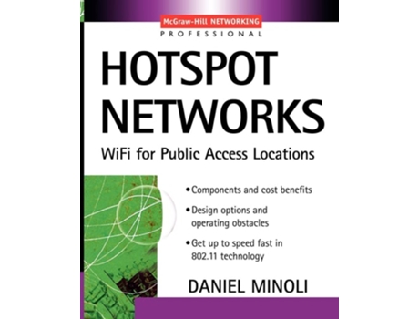 Livro Hotspot Networks De Aniel Minoli (inglês)