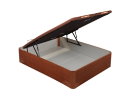 Sommier com Arrumação PIKOLIN Naturbox 2.0 Tampa Dupla - 150x200cm (41 Cm de Altura - Cerejeira)