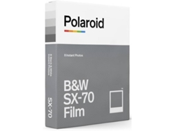 Recarga POLAROID B & W Film p/ SX-70 (8 Folhas)
