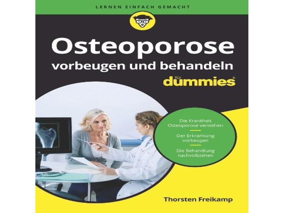 Livro Osteoporose vorbeugen und behandeln für Dummies de Thorsten Freikamp (Alemão)