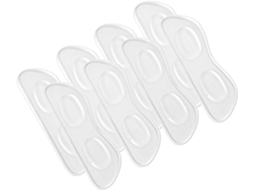 Protetores De Calcanhar Silicone Autoadesivos, Confortáveis E Duráveis, Pacote Com 4 Pares Para Evitar Bolhas E