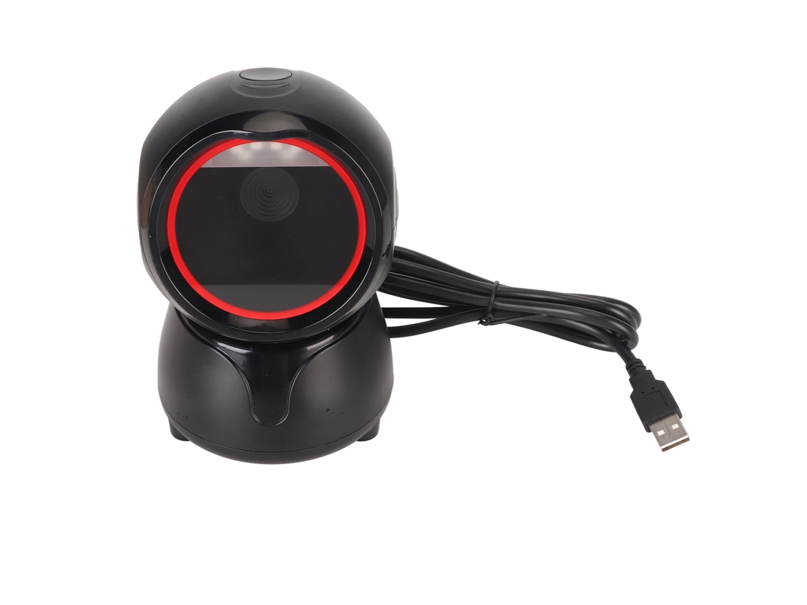 Escáner De Código De Barras De Escritorio Global Shutter Led Lector Qr Para Tiendas Bancarias Mercados