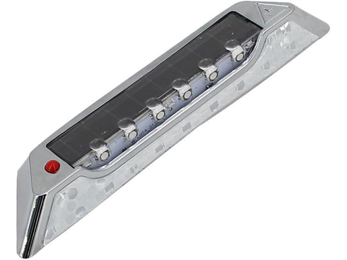 Adesivo Branco Em Abs Para Para-choque De Porta De Carro Com Faixa Refletora.