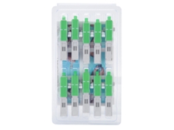 Conjunto De 10 Conectores Rápidos De Fibra Óptica Sc Integrados Para Adaptador De Conexão A Frio Apc Aquaforge