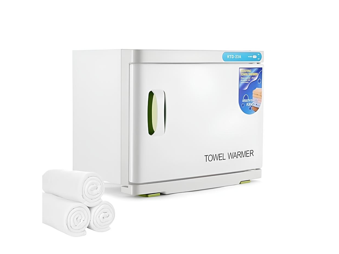 Nettlife Aquecedor De Toalhas Uv 23 L, Esterilizador Profissional De Grande Capacidade Para Salões De Beleza E Spas, Branco
