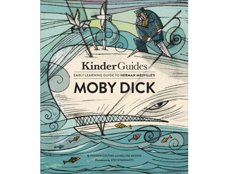 Livro Kinderguides Early Learning Guide to Herman Melvilles Moby Dick de Kinderguides (Inglês - Capa Dura)