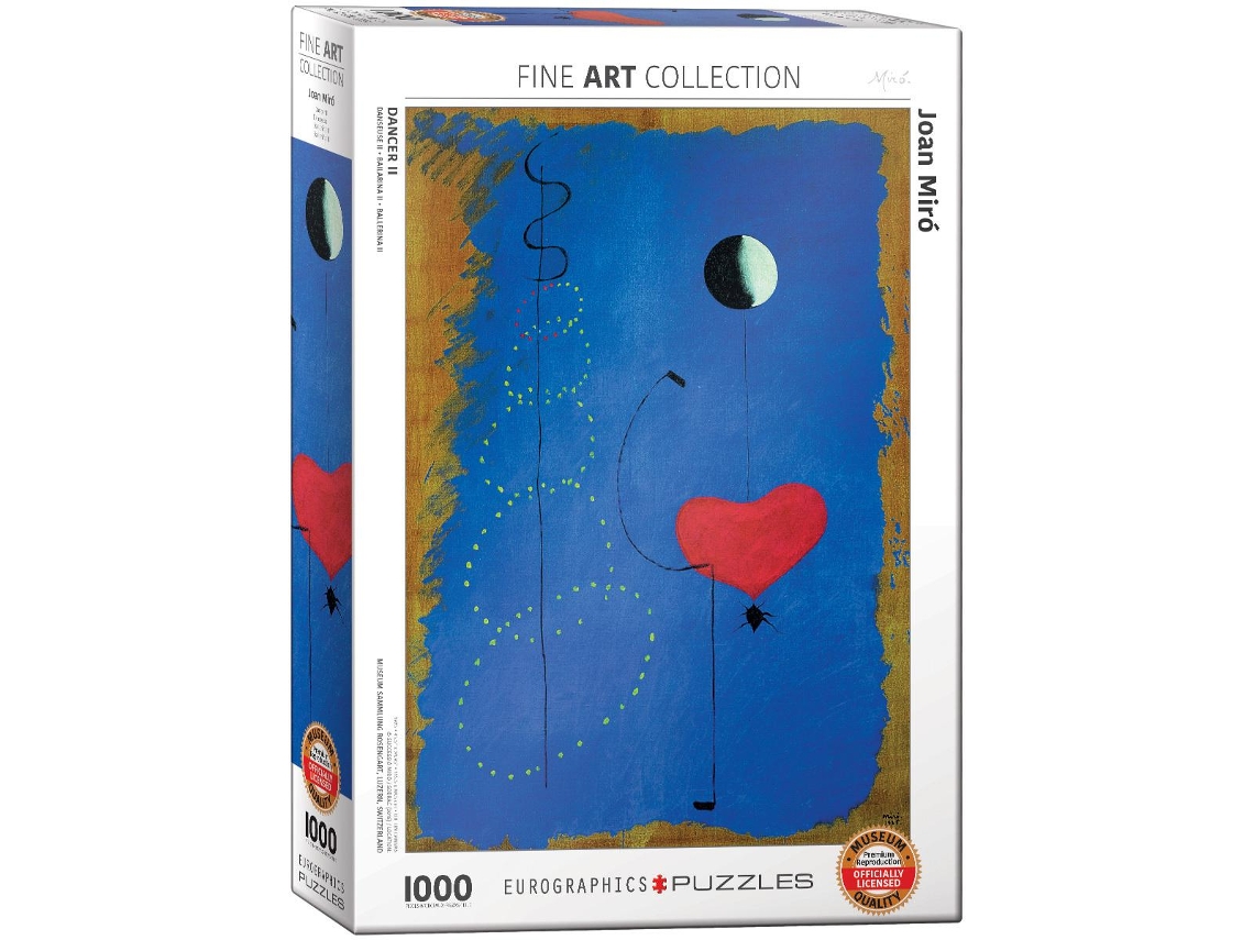 Puzzle 1000 Pcs Dancer Ii Joan Miró Eurographics