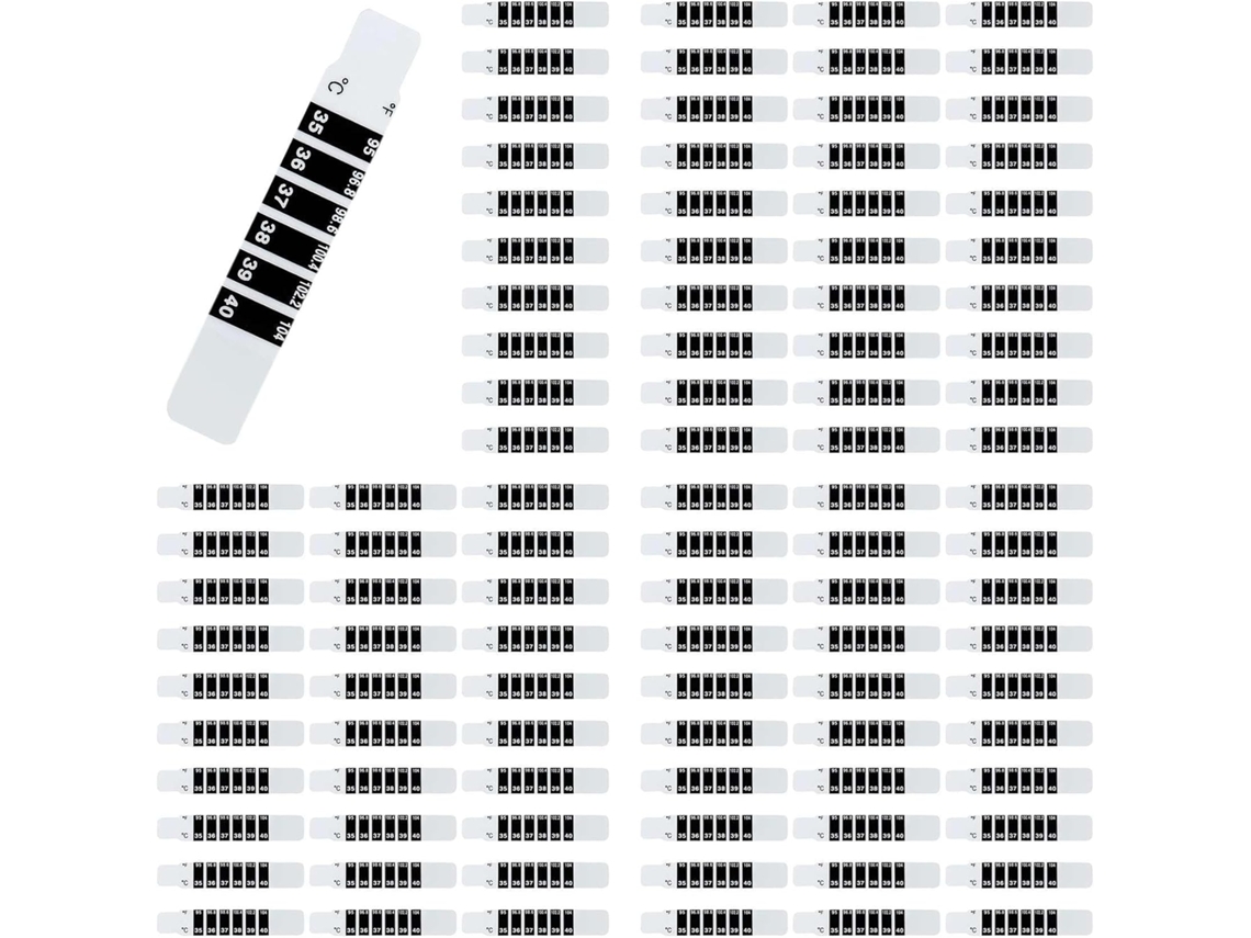 300 tiras adesivas SFUSHOS reutilizáveis para testa