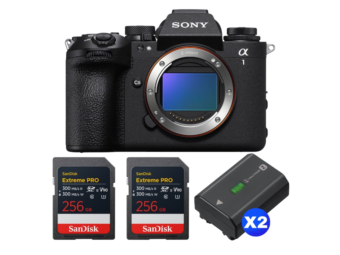 Alpha 1 Ii + 2 Sandisk 256gb Extreme Pro Uhs ii Sdxc + 2 Sony Np fz100 + Ebook “20 Dicas para Fotos Que Impressionam” SONY