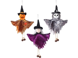 2026 decoración Pendente de Halloween 3 Peças para Casa Pátio Porta Jardim