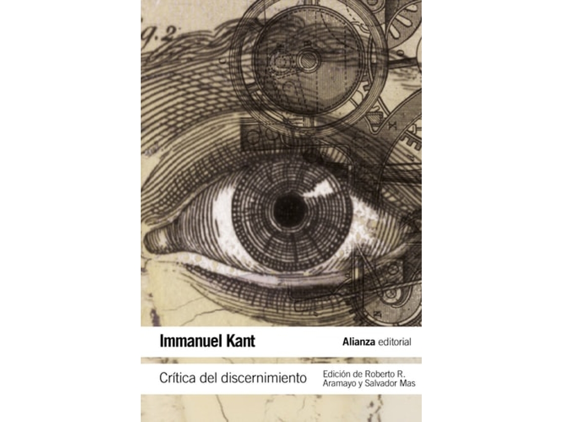 Livro Critica Del Discernimiento Da Editorial Alianza De Immanuel Kant (espanhol)