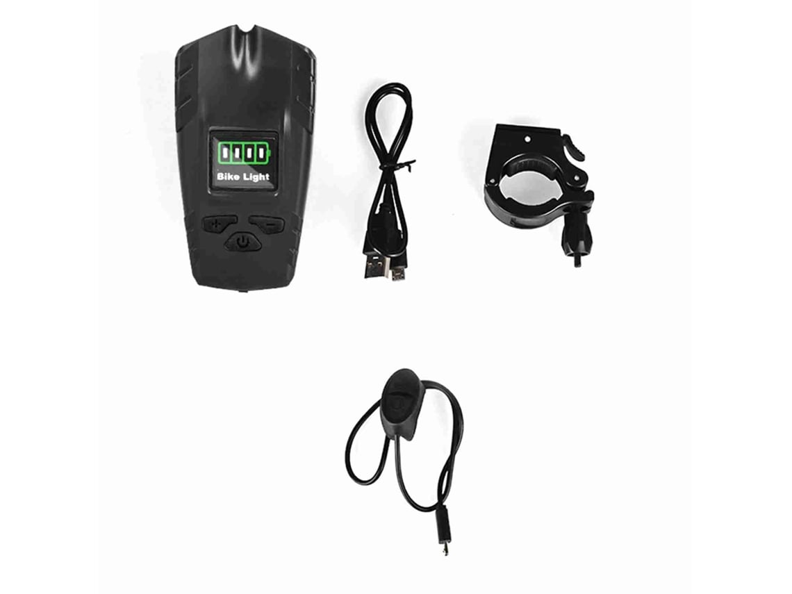 Luz Traseira Inteligente para Bicicleta, Recarregável, USB, 6 Modos, Sensor de Freio, MTB e Estrada S/MARCA