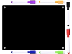 Tableau Magnético Em Acrílico Noir Fácil De Limpar Superfície Lisse Para Planificação Doméstica