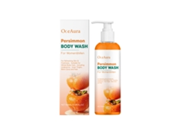 Gel de Banho Oceaura Persimmon de LAXISCREED para Limpeza Suave e Sensação Refrescante