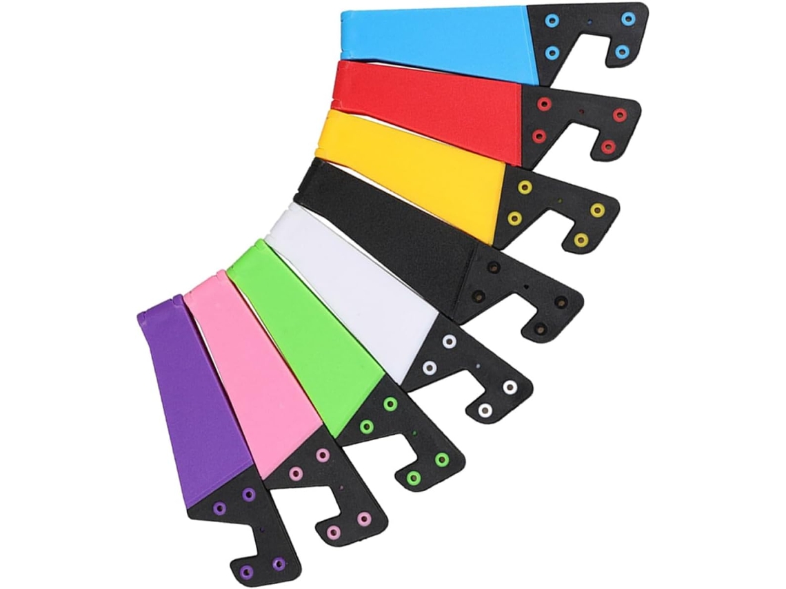 Suporte Dobrável Para Celular, Pacote Com 8 Unidades, Design Compacto E Estável.