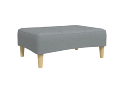 Footstool, Footstools Vidaxl Cinzeto Tecido (n/a)