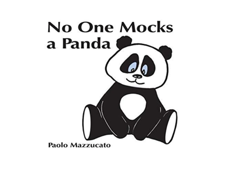 Livro No One Mocks a Panda de Paolo Mazzucato (Inglês)