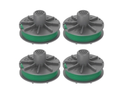 Conjunto de 4 Bobinas de Reposição 5309 20 para Cortador de Grama Gardena Powercut Plus 650 30 Art.9811