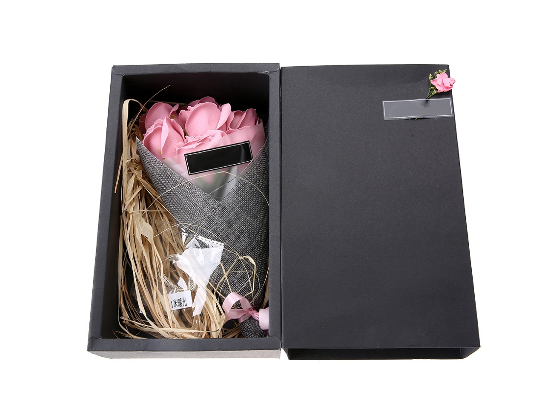 Laxiscreed Sabonete Em Forma De Flor Com Luzes Encantadoras, Presente Perfeito Para Valentine E Mãe