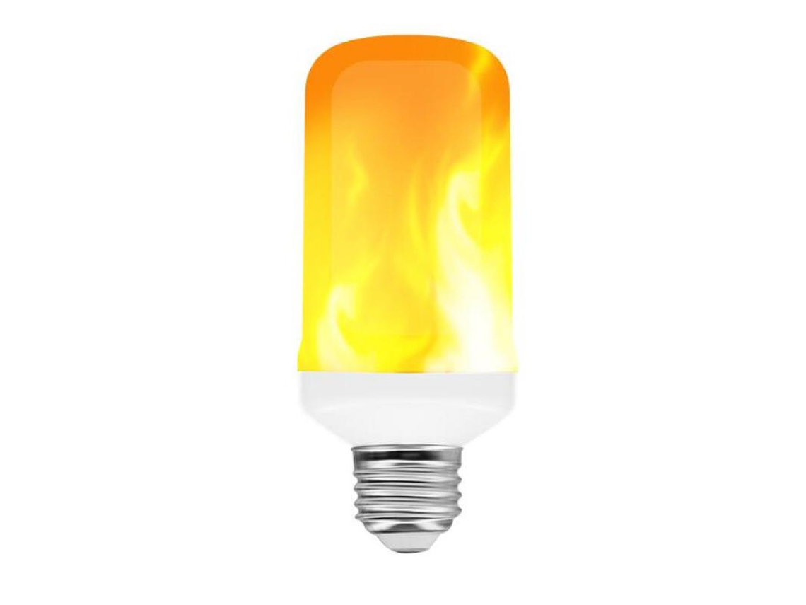 Lâmpada Led Decorativa, Formato De Chama, 9 W, E27, Tema De Natal, Para Casa, Cafés, Bares E Ambientes Internos