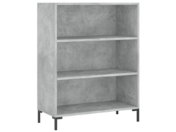 Estante MAISON EXCLUSIVE Derivados de Madeira Cinzento Cimento (69,5x32,5x90 cm)